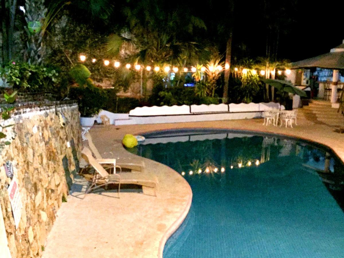 Villa Palmitas Acogedor Departamento Nivel Piscina Gigante Jardines Acapulco Exterior photo