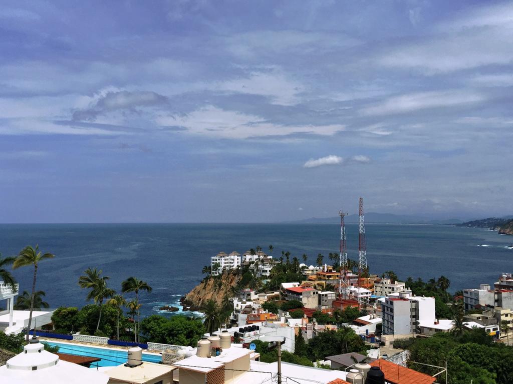 Villa Palmitas Acogedor Departamento Nivel Piscina Gigante Jardines Acapulco Exterior photo