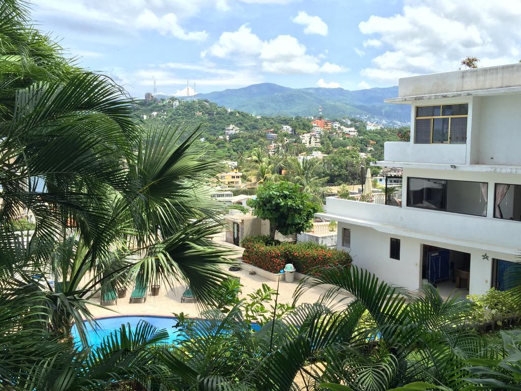 Villa Palmitas Acogedor Departamento Nivel Piscina Gigante Jardines Acapulco Exterior photo